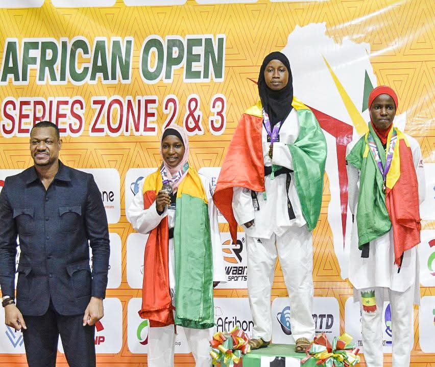 Taekwondo : Le Mali brille à domicile lors de l'African Open Series Zone 2 et du championnat africain des clubs   